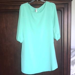 Mint Green Dress